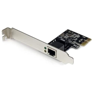 StarTech.com Adaptador Tarjeta de Red NIC PCI Express PCI-e de 1 Puerto Gigabit Ethernet – 1x RJ45 Hembra – Perfil Doble