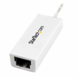 StarTech.com Adaptador Tarjeta de Red Externa NIC USB 3.0 a 1 Puerto Gigabit Ethernet 1Gbps RJ45 USBA Blanco