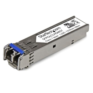 StarTech.com Módulo Transceptor SFP Compatible con el Modelo GLC-LH-SM de Cisco – 1000BASE-LX / LH – SFP Ethernet Gigabit de 1Gb – LC – 10km – 1310nm – Cisco IE3400, IE3300, IE3200