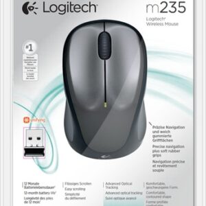 Logitech M235 ratón Ambidextro RF inalámbrico Óptico 1000 DPI Logitech M235 ratón Ambidextro RF inalámbrico Óptico 1000 DPI