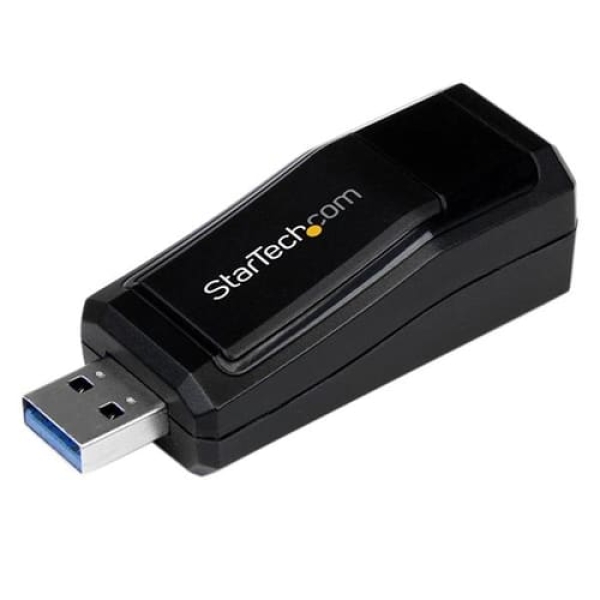 StarTech.com Adaptador Tarjeta de Red Externa NIC USB 3.0 a 1 Puerto Gigabit Ethernet 1Gbps RJ45 USB A Sin Dongle