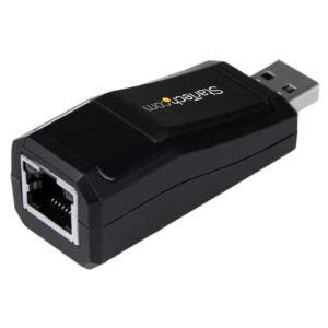 StarTech.com Adaptador Tarjeta de Red Externa NIC USB 3.0 a 1 Puerto Gigabit Ethernet 1Gbps RJ45 USB A Sin Dongle StarTech.com Adaptador Tarjeta de Red Externa NIC USB 3.0 a 1 Puerto Gigabit Ethernet 1Gbps RJ45 USB A Sin Dongle