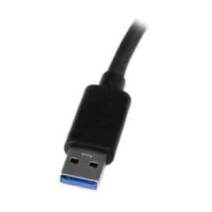 StarTech.com Adaptador Tarjeta de Red NIC Externa USB 3.0 2 Puertos Gigabit Ethernet RJ45 y Puerto USB