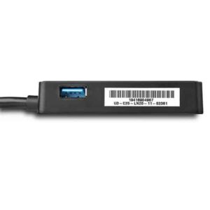 StarTech.com Adaptador Tarjeta de Red NIC Externa USB 3.0 de 1 Puerto Gigabit Ethernet RJ45 y Puerto USB - Negro StarTech.com Adaptador Tarjeta de Red NIC Externa USB 3.0 de 1 Puerto Gigabit Ethernet RJ45 y Puerto USB – Negro