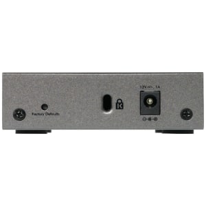 NETGEAR GS105E-200PES switch Gestionado L2/L3 Gigabit Ethernet (10/100/1000) Gris