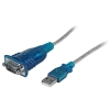 StarTech.com Cable Adaptador USB a Serie RS232 de 1 Puerto Serial DB9 - Macho a Macho StarTech.com Cable Adaptador USB a Serie RS232 de 1 Puerto Serial DB9 - Macho a Macho