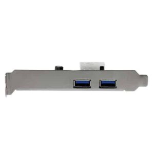 StarTech.com Adaptador Tarjeta Controladora PCI Express PCI-E 2 Puertos USB 3.0 con Alimentación Molex y UASP