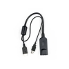 Vertiv Avocent MPUIQ-VMCHD cable para video, teclado y ratón (kvm) Negro 0,3556 m Vertiv Avocent MPUIQ-VMCHD cable para video, teclado y ratón (kvm) Negro 0,3556 m