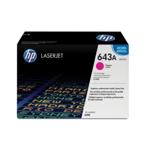 HP Cartucho de tóner original LaserJet 643A magenta