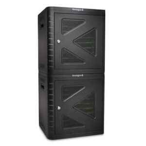 Kensington Armario de carga y sincronización universal para tabletas. Negro.