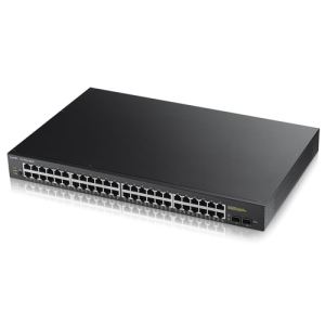 Zyxel GS1900-48HP Gestionado L2 Gigabit Ethernet (10/100/1000) Energía sobre Ethernet (PoE) Negro