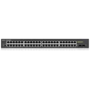Zyxel GS1900-48HP Gestionado L2 Gigabit Ethernet (10/100/1000) Energía sobre Ethernet (PoE) Negro