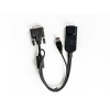 Vertiv Avocent MPUIQ-VMCDV cable para video, teclado y ratón (kvm) Negro 0,3556 m