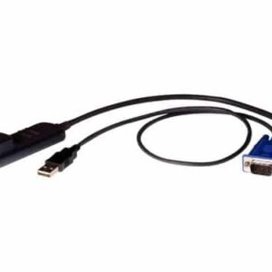 Vertiv Avocent MPUIQ-VMCDP cable para video, teclado y ratón (kvm) Negro 0,3556 m