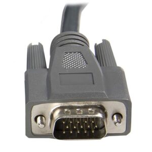 StarTech.com Cable KVM USB VGA 2 en 1 Ultra Delgado - 1,8m StarTech.com Cable KVM USB VGA 2 en 1 Ultra Delgado – 1,8m