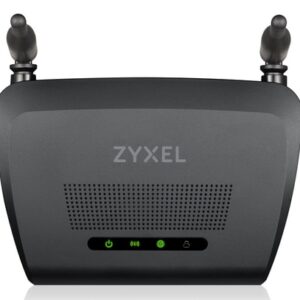 Zyxel NBG-418N v2 router inalámbrico Ethernet rápido Banda única (2,4 GHz) Negro
