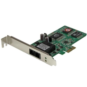 StarTech.com Tarjeta de Red Ethernet PCI Express de Fibra SC Multimodo – 550m