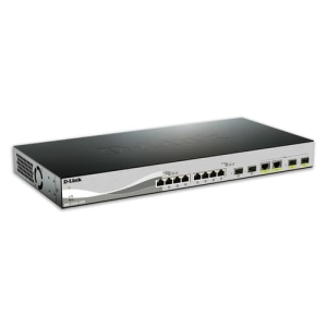 D-Link DXS-1210-12TC/E switch Gestionado L2 10G Ethernet (100/1000/10000) 1U Negro