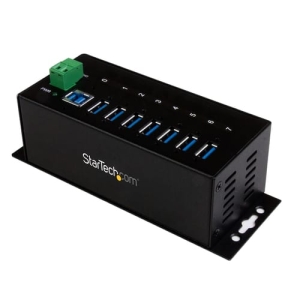 StarTech.com Hub Industrial de 7 Puertos USB 3.0 con Protección Antiestática ESD y Protección de Picos de 350W