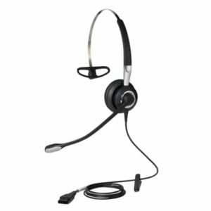 Alternative view of Jabra Biz 2400 II QD Mono NC 3-in-1 Wideband Balanced Auriculares Alámbrico Banda para cuello, gancho de oreja, Diadema Oficina/Centro de llamadas Negro, Plata