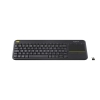 Logitech K400 Plus Tv teclado RF inalámbrico AZERTY Francés Negro Logitech K400 Plus Tv teclado RF inalámbrico AZERTY Francés Negro