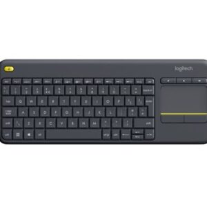 Logitech K400 Plus Tv teclado RF inalámbrico AZERTY Francés Negro Logitech K400 Plus Tv teclado RF inalámbrico AZERTY Francés Negro