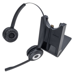 Jabra Pro 920 Duo Auriculares Inalámbrico Diadema Oficina/Centro de llamadas Negro