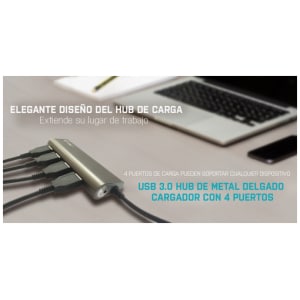 i-tec Metal Superspeed USB 3.0 4-Port Hub i-tec Metal Superspeed USB 3.0 4-Port Hub