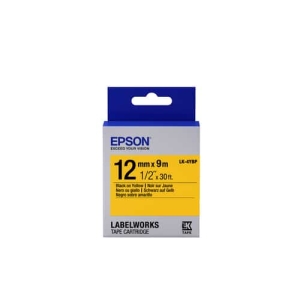 Epson Cinta color pastel – LK-4YBP negro/amarillo pastel 12/9