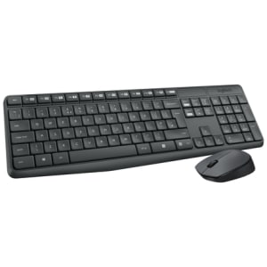 Logitech MK235 teclado Ratón incluido USB QWERTY Internacional de EE.UU. Gris