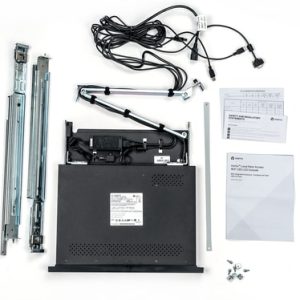 Vertiv Avocent Consola LCD de acceso directo al rack de 19″, teclado USB, 2USB PASS, FRA