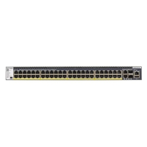 NETGEAR M4300-52G-PoE+ 1000W PSU Gestionado L2/L3/L4 Gigabit Ethernet (10/100/1000) Energía sobre Ethernet (PoE) 1U Negro