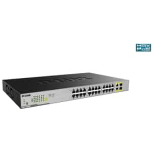 D-Link DGS-1026MP switch No administrado Gigabit Ethernet (10/100/1000) Energía sobre Ethernet (PoE) Negro, Gris D-Link DGS-1026MP switch No administrado Gigabit Ethernet (10/100/1000) Energía sobre Ethernet (PoE) Negro, Gris