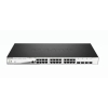 D-Link DGS-1210-28MP switch Gestionado L2 Gigabit Ethernet (10/100/1000) Energía sobre Ethernet (PoE) 1U Negro