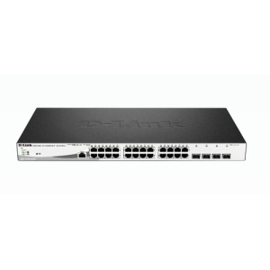 D-Link DGS-1210-28MP switch Gestionado L2 Gigabit Ethernet (10/100/1000) Energía sobre Ethernet (PoE) 1U Negro