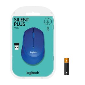 Logitech M330 Silent Plus ratón mano derecha RF inalámbrico Óptico 1000 DPI