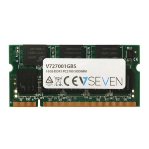 V7 1GB DDR1 PC2700 – 333Mhz SO DIMM Notebook módulo de memoria – V727001GBS