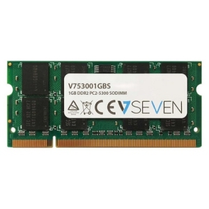 V7 1GB DDR2 PC2-5300 667Mhz SO DIMM Notebook módulo de memoria – V753001GBS