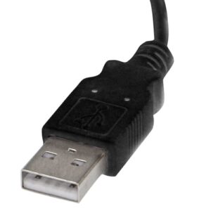 StarTech.com Fax Módem USB 2.0 Externo de 56K V.92 Basado en Hardware - Con Velocidades de Transferencia de Hasta 56Kbps (datos) 14,4Kbps(Fax) - Dongle para Ordenador, Portátil, CMS, POS Portátil