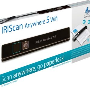 I.R.I.S. IRIScan Anywhere 5 Wi-Fi Escáner con alimentador automático de documentos (ADF) 1200 x 1200 DPI A4 Negro