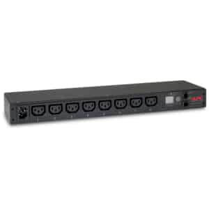 APC AP7820B unidad de distribución de energía (PDU) 8 salidas AC 0U/1U Negro RACK PDU METERED 1U 12A/208V ACCS