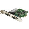 StarTech.com Tarjeta Serie PCI Express de 2 Puertos DB9 RS232 con UART 16C1050 - Adaptador Interno Serie PCI-E StarTech.com Tarjeta Serie PCI Express de 2 Puertos DB9 RS232 con UART 16C1050 - Adaptador Interno Serie PCI-E
