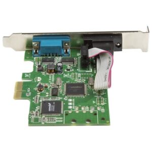 StarTech.com Tarjeta Serie PCI Express de 2 Puertos DB9 RS232 con UART 16C1050 - Adaptador Interno Serie PCI-E StarTech.com Tarjeta Serie PCI Express de 2 Puertos DB9 RS232 con UART 16C1050 – Adaptador Interno Serie PCI-E
