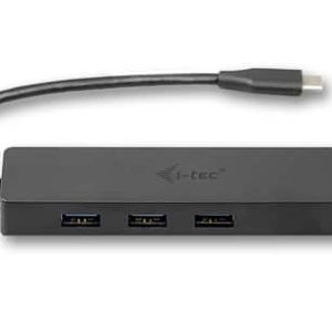 i-tec Advance USB-C Slim Passive HUB 3 Port + Gigabit Ethernet Adapter
