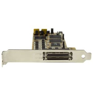 StarTech.com Tarjeta Adaptador Serie PCI Express de 16 Puertos RS232 DB9 – de Perfil Bajo