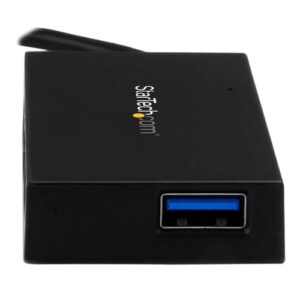 StarTech.com Hub USB C de 4 Puertos – Ladrón USB Tipo-C con 4 Puertos USB-A (USB 3.0/3.1 Gen 1 SuperSpeed 5Gbps) Bus USB o Autoalimentación – Hub de Carga Portátil USB-C a USB-A BC 1.2