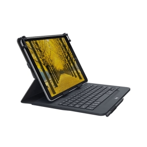 Logitech Universal Folio with integrated keyboard for 9-10 inch tablets Negro Bluetooth QWERTY Español