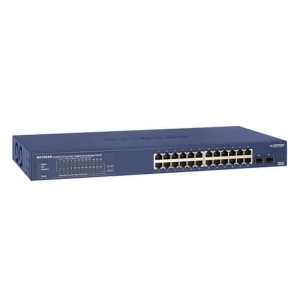NETGEAR GS724TP Gestionado L2/L3/L4 Gigabit Ethernet (10/100/1000) Energía sobre Ethernet (PoE) 1U Negro