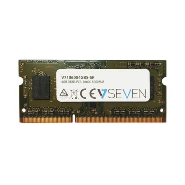 V7 4GB DDR3 PC3-10600 1333MHz SO-DIMM módulo de memoria – V7106004GBS-SR