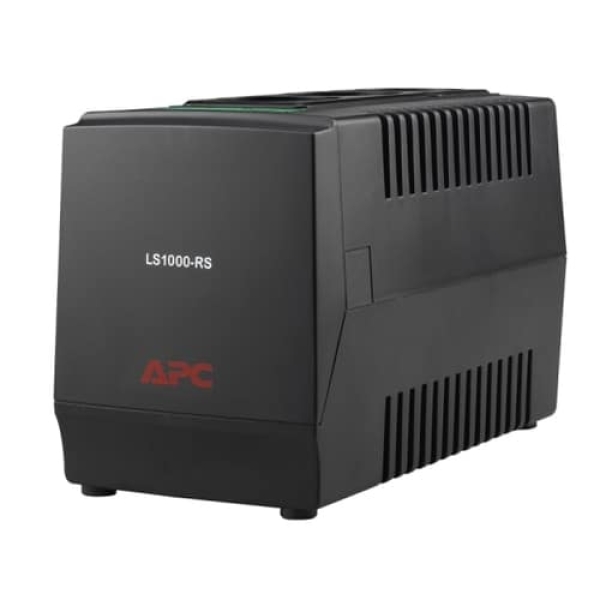 APC Line-R 1000VA regulador de voltaje 3 salidas AC 230 V Negro